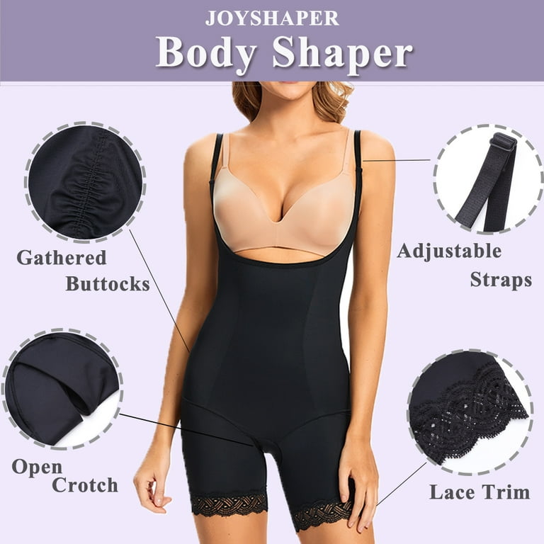 JOYSHAPER Shapewear Bodysuit for Women Tummy Control Seamless Open Bust  Body Shaper Waist Trainer Briefer at  Women's Clothing store
