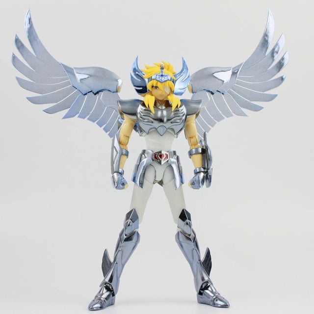 En Stock GT Saint Seiya mitología figura de tela EX Cygnus Hyoga/dragón shiyu Pegasus Final V3 caballeros del zodiaco juguete de bronce zhangmengya LED