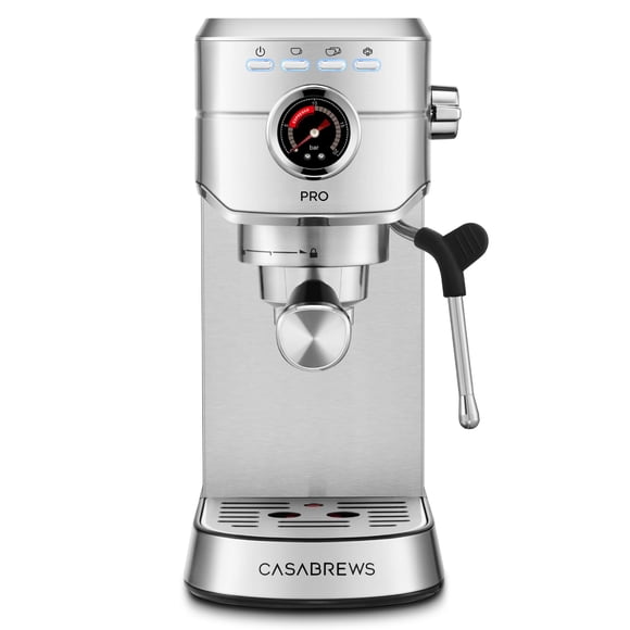 Cafetera Espresso CASABREWS 5418 PRO 20 Bar Plata