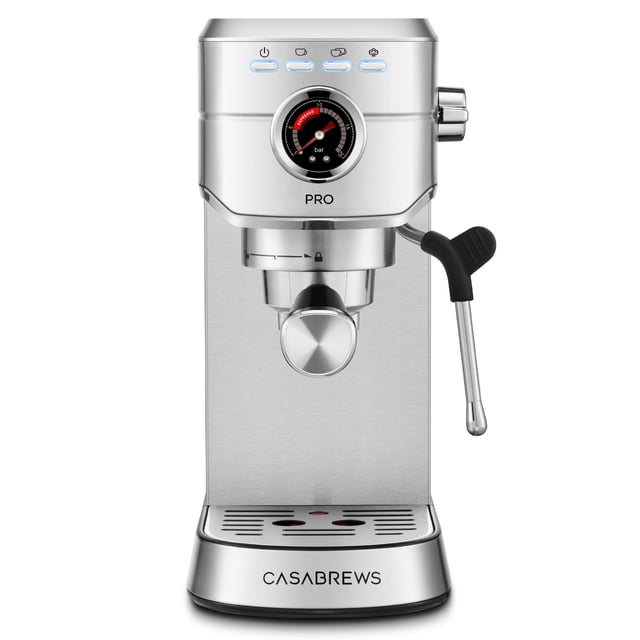Cafetera Espresso CASABREWS 5418 PRO 20 Bar Plata