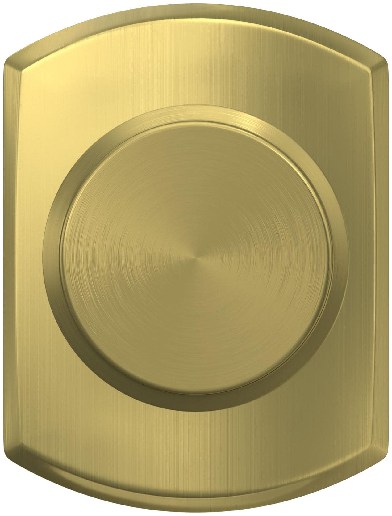 Schlage F170BWE622GRW Bowery Non-Turning One-Sided Dummy Door Knob - Black