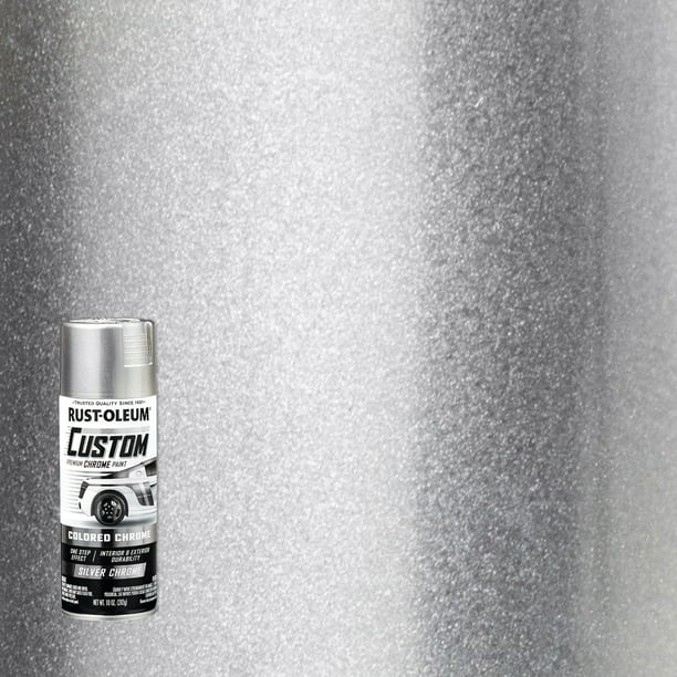 silver spray paint for bike
