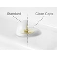 thumbnail image 3 of San Souci 1-piece 1.28 GPF Single Flush Elongated Toilet in White, 3 of 6