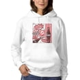 thumbnail image 2 of Officially Licensed Coca Cola Retro Coke Graphic: Enjoy Refreshing Fizz Women's Hoodie, 2 of 3