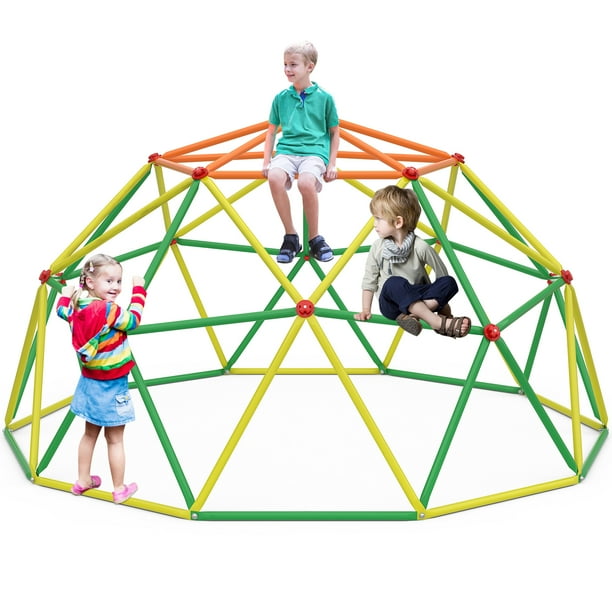 10ft Outdoor Dome Climber, Kids Climbing DomeJungle Gym Dome for 312
