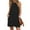 Black, variant on jjayotai Women Dress Fashion Women Summer Casual Round-Neck Short Sleeve High Waist Mini Dress