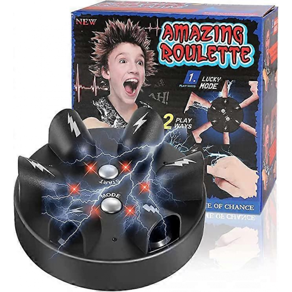Floor88 Lie Detector, Fun Shocking Roulette Shooting Reload Impact Game Gears Of Destiny! Party Drinking Game Roulette Shooting