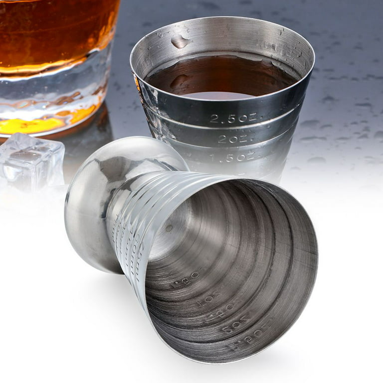 75ml Stainless Steel Measuring Cups Cocktail Tools Drink Mixer