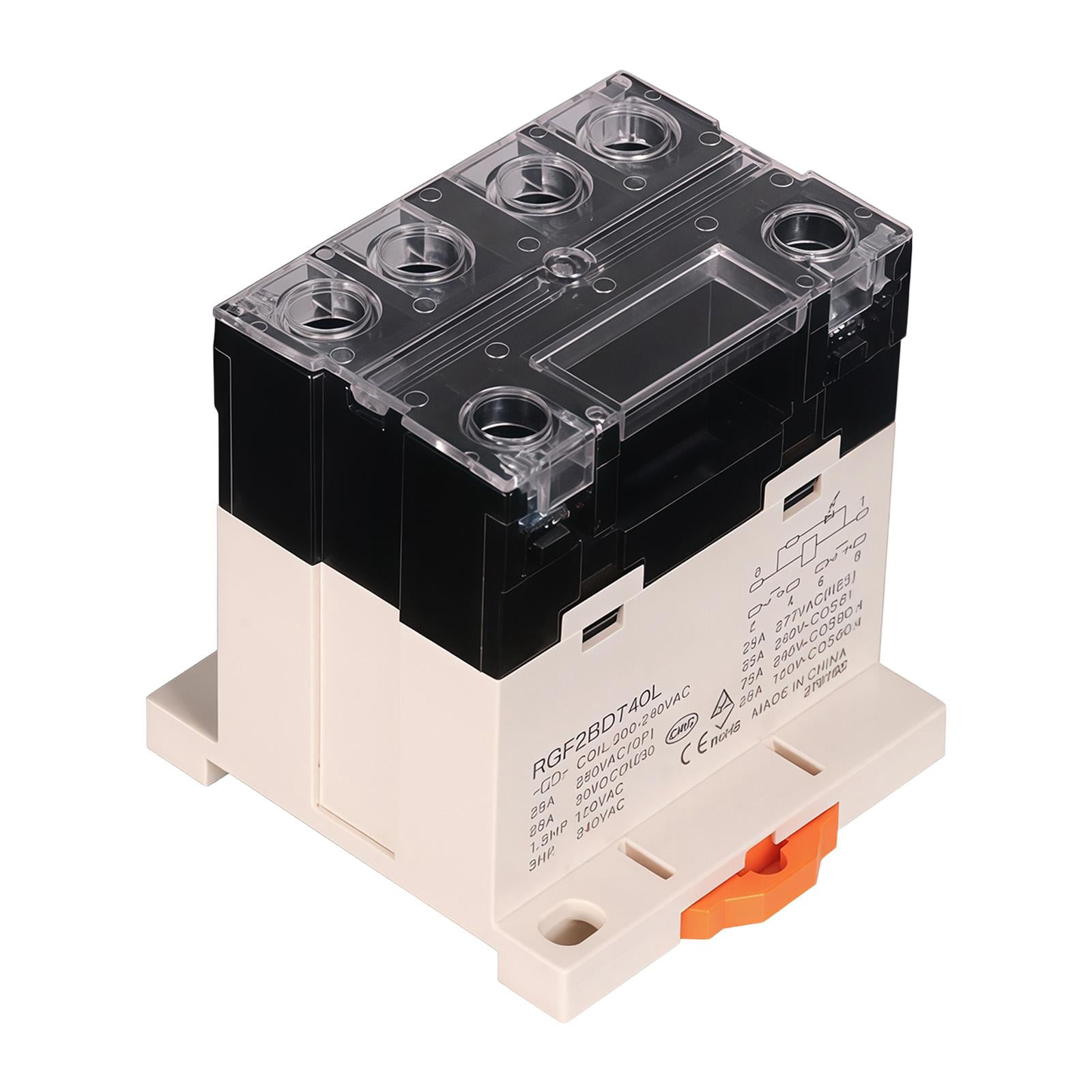 Compacts DIN Rails Mount Highly Power Relays Replacement Intermediate Relays For Space Saving Electrical Cabinet Installation