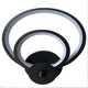 thumbnail image 1 of Lampara de Pared Luxica Lighting Modelo MOON LED Negra 6148 B, 1 of 8