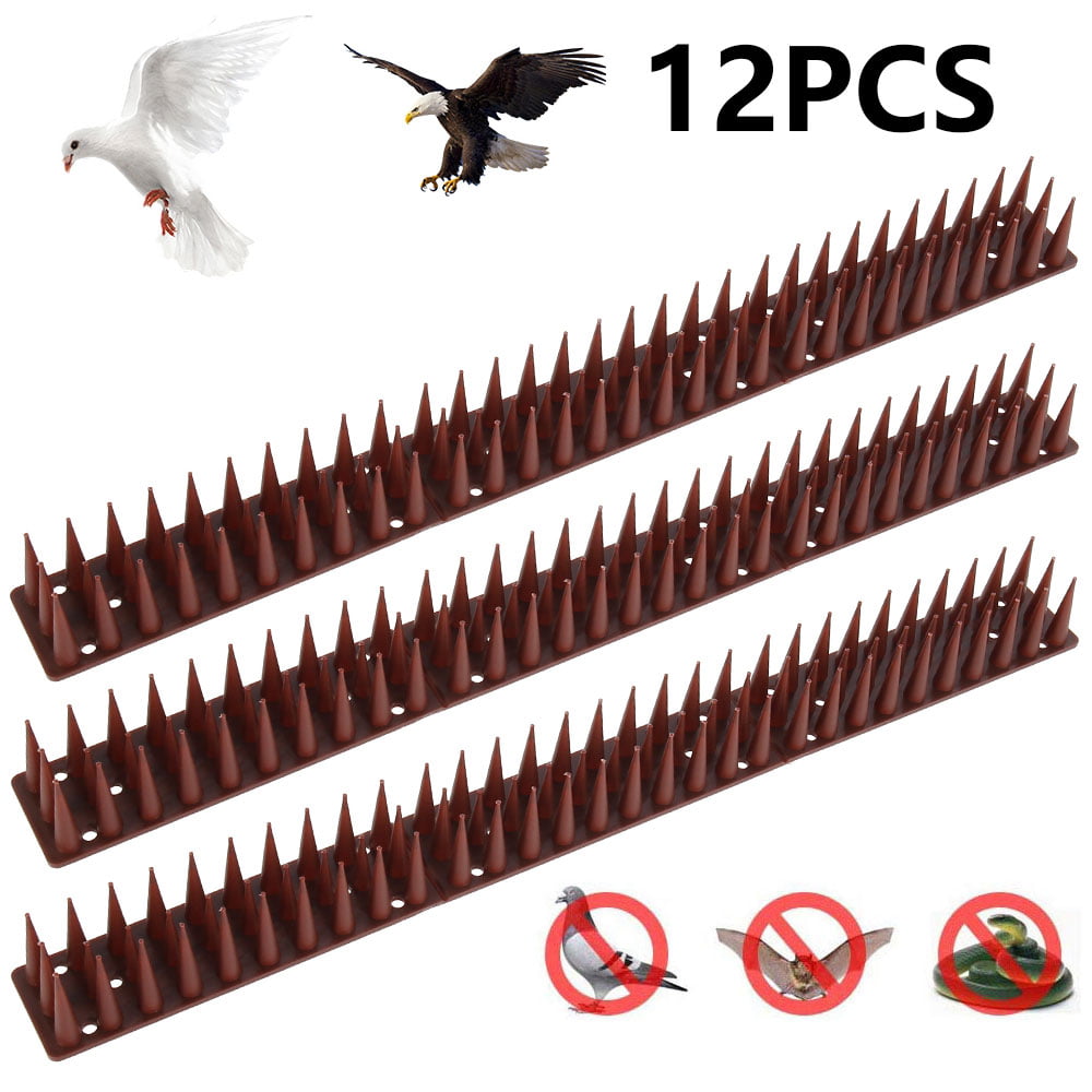 US Anti-theft Repellent Nail Anti Bird Thorn Deterrent Tool Fence Wall Spike 