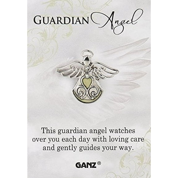 Ganz Pin - Guardian Angel "This guardian angel watches over you each day with loving care and gently guides your way."