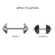 thumbnail image 4 of Toystoory Brazo de levantamiento de pesas de aluminio ajustable Blaster Body building Bicep Triceps Bomber Arm Muscle Training Gym Equipment Gimnasios en casa, 4 of 5