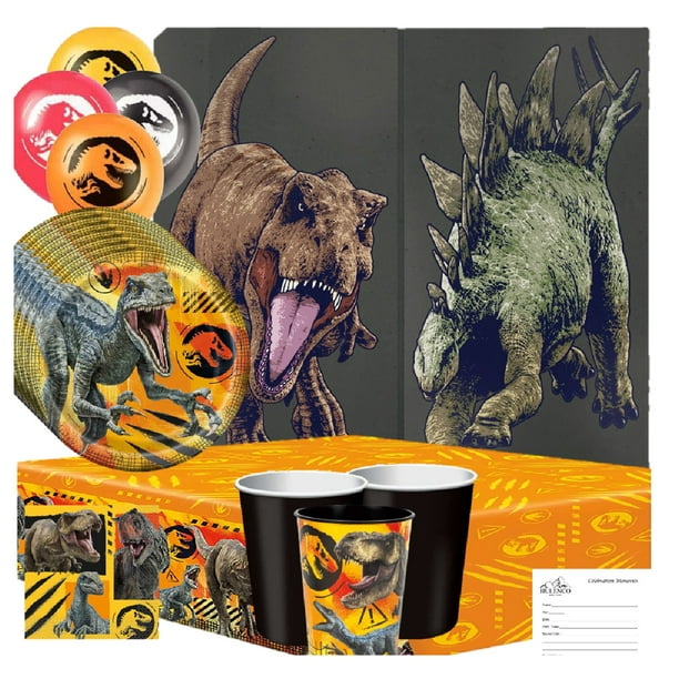 Jurassic World Dominion Birthday Party Supplies by Unique & Amscan