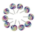 thumbnail image 1 of MasteelfCA 10 Pcs Argile Colorée Sucette Bonbon Embellissement Bricolage, 1 of 5
