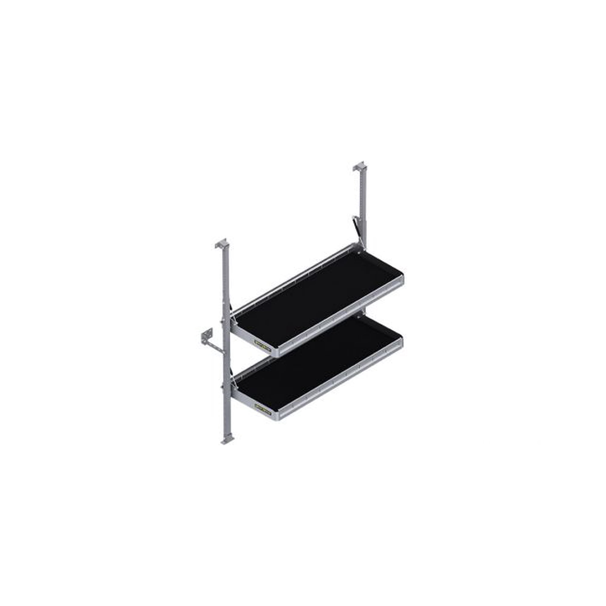 Holman 48486 Van Shelf Unit 48  W x 20  D 2 Foldable Shelves Without Dividers