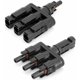thumbnail image 2 of Conectores para paneles solares de alta resistencia, material PPO para conector en T, resistencia al agua IP67, retardante de llama, instalación sencilla y eficiente, resistente a la corrosión,, 2 of 5