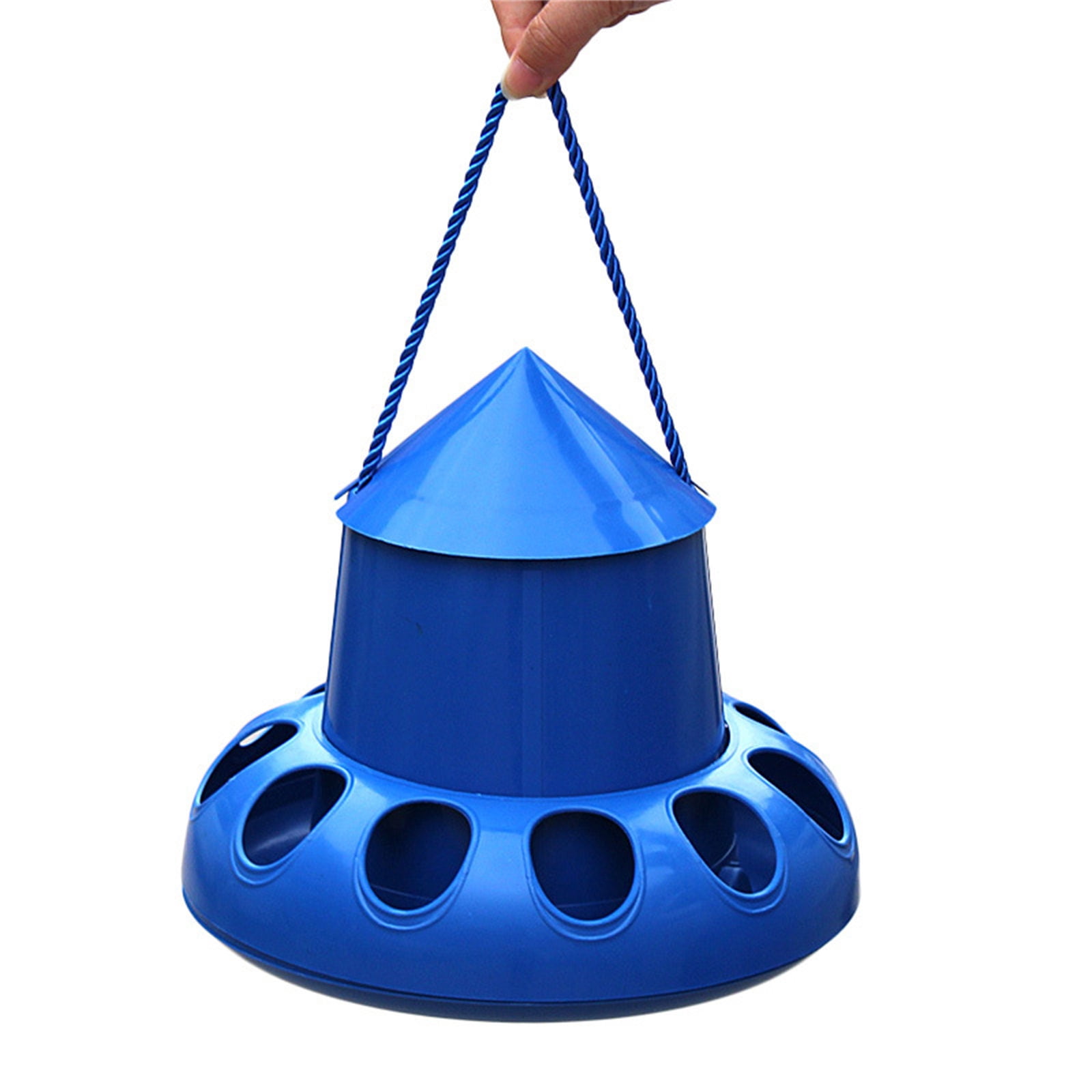 Automatic Pigeons Feed Dispenser LeakProof Bird Feeder for Efficient Feeding Reduces Waste Poultry Coops Feeding Device
