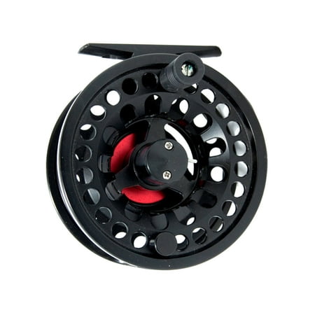 Stone Creek T2 Fly Reel 3/4 Wt 3.1oz/84g Die cast Machine Gun Aluminum Blac
