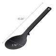 thumbnail image 7 of Yamazaki Home Floating Cooking Spoon, Black, Silicone, Dishwasher Safe, Floating Design, No Assembly, 7 of 7