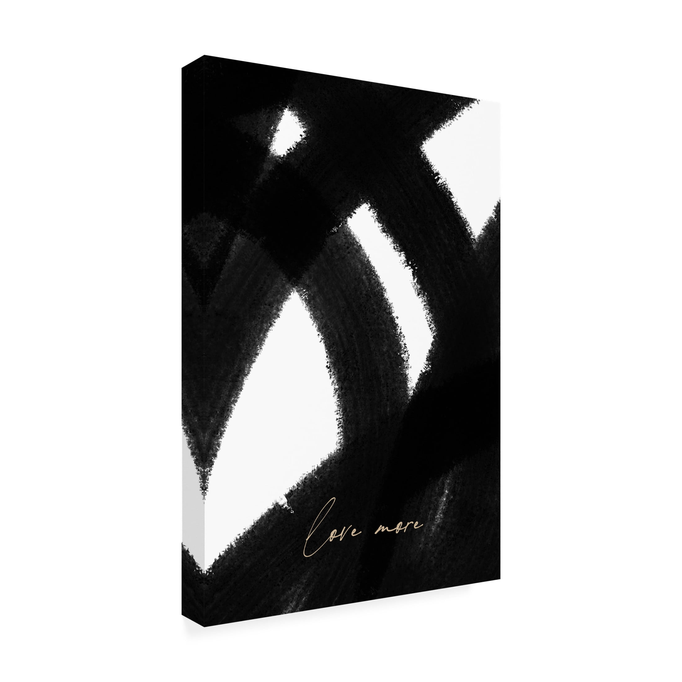 Trademark Fine Art uplusmestudio Love More Canvas Wall Art