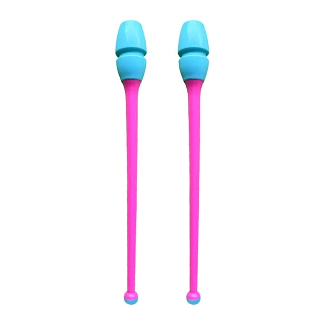 Varillas de gimnasia rítmica conectables de goma PP para ejercicios de fitness infantil. Estilo E