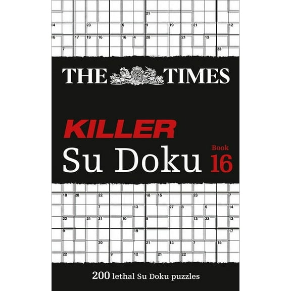 Times Su Doku The Times Killer Su Doku: Book 16, (Paperback)