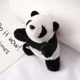thumbnail image 2 of 3D-Panda-Serie, weicher Panda-Plüsch-Haarring, Haarpuppe, Kinderbär Clips,, 2 of 7