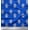 Blue, variant on Soimoi Cotton Duck Fabric Filigree Damask Print Fabric by The Yard 42 Inch Wide