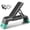 Black, variant on leikefitness Exercise Step Platform, Multifunctional Aerobic Deck with Cord and Adjustable Dumbbell & Weight Bench, Fitness Equipment for Workout Home Gym