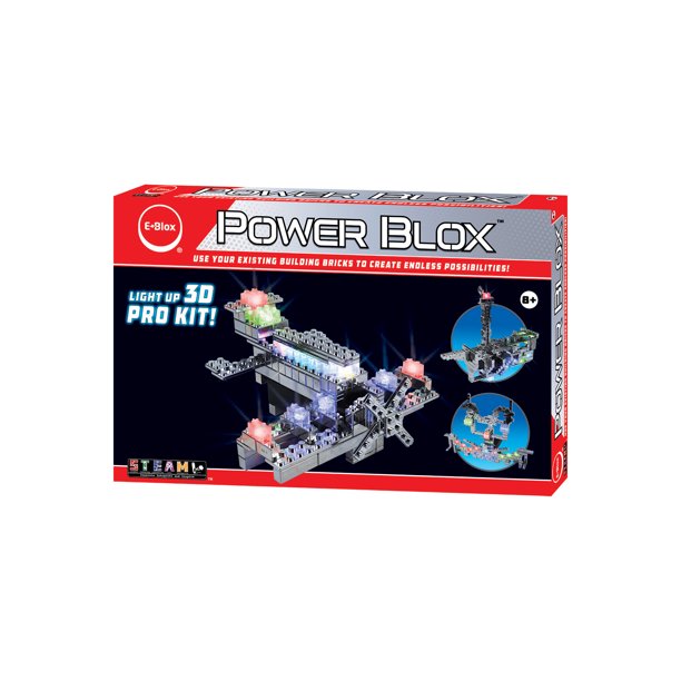 EBlox Power Blox Pro Set Electronic Building Kit