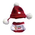 thumbnail image 4 of Ropa para muñecas Mini de 6 pulgadas Hugo vestido de Navidad conjunto de suéter estilo C, 4 of 10