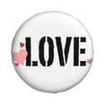 thumbnail image 1 of 16'' Romantic Love Tire Cover, Universal Spare Wheel Covers, Dust-Proof, Water-Proof, Sun-Proof and Corrosion-Proof, 1 of 9