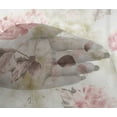 thumbnail image 4 of oneOone Viscose Chiffon Off White Fabric Flower Sewing Craft Projects Fabric Prints By Yard 42 Inch WideC3G, 4 of 4