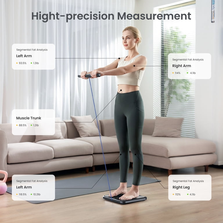 RENPHO Smart Scale, 8-Electrode, 50 Health Metrics photo 6