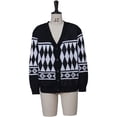 thumbnail image 2 of Draken Sweater Revengers Swrater Button Knit Cardigan Men's Jacket, 2 of 7
