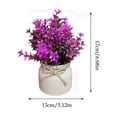 thumbnail image 3 of Virelaxpo Artificial Bonsai Tree in Pot Faux Plant for Home Decor Table Centerpiece No Maintenance Indoor Decoration, 3 of 6