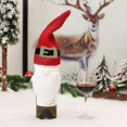 thumbnail image 5 of Funda para botella de Navidad, botella de vino tinto, champán, regalo de decoración navideña, 5 of 5