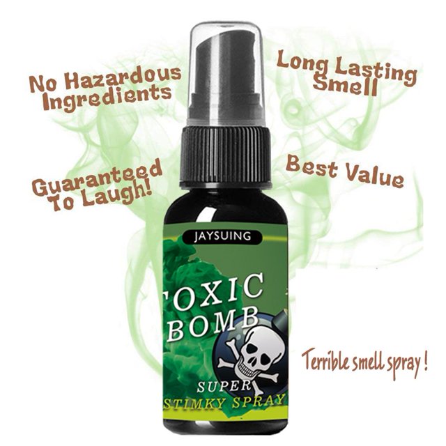 8 Tipo Líquido Maloliente Spray Broma Broma Stinky Juguete Divertido Día de los Inocentes 6 Sywqhk libre de BPA