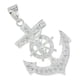 thumbnail image 1 of Dije De Cruz Con Forma De Ancla De Plata 925, 1 of 5