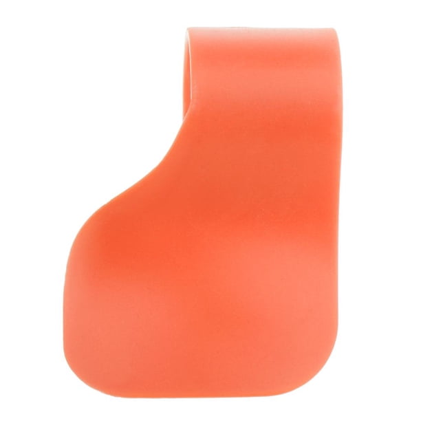 Reposamuñecas con asistencia de aceleración de 65 x 50 mm para control de crucero de motocicletas de calle naranja