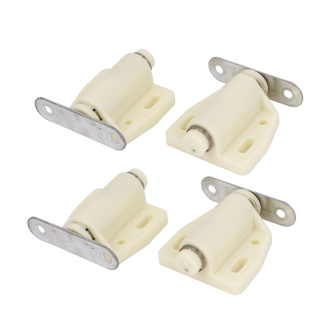 Cupboard Door Push Press Open Single Catch Latch Beige