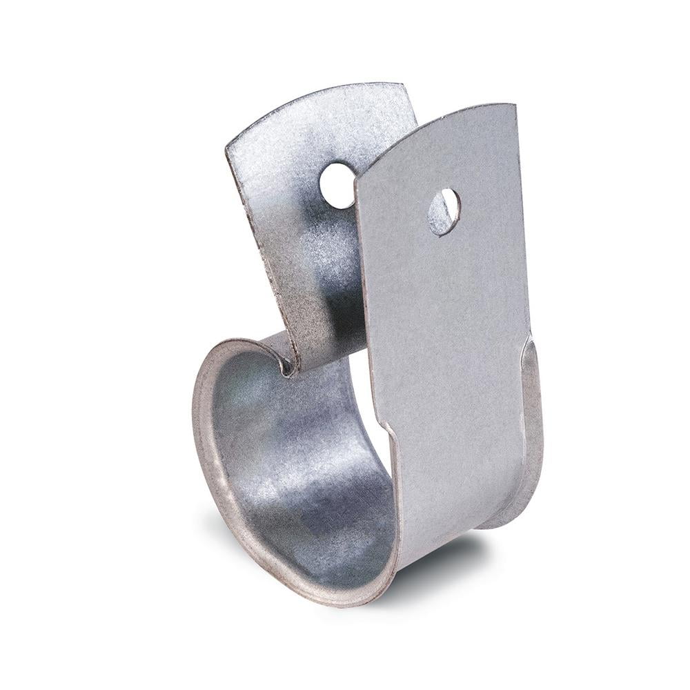 Highcraft 1 in. CPVC Wrap-Around Pipe Strap, Galvanized Steel (10-Pack)
