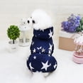 thumbnail image 3 of Ropa cálida para mascotas cuadrúpedas ropa para perros ropa para perros otoño e invierno ropa gruesa de cinco estrellas 1449, 3 of 6