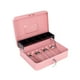 thumbnail image 2 of Caja de efectivo con cerradura y bandeja Sharpla Rosa, 2 of 8