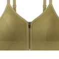 thumbnail image 5 of Yxbdin Zipped Front Closure Bras for Women No Underwire Sports Bra Full Coverage Push Up Bras Lightweight Soft Breathable Shockproof Bra Tops, 5 of 5