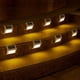 thumbnail image 5 of Luces solares para jardín, decoración de jardín, escaleras, luces de pared de patio, 6 uds., 5 of 5