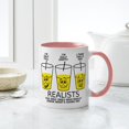 thumbnail image 4 of CafePress - Glass Half Full Empty Pee Funny T Shirt Mug - 11 oz Ceramic Mug - Novelty Coffee Tea Cup, 4 of 4