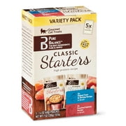 (3 pack) (3 pack) Pure Balance Cat Treat Starters, Variety Pack, 5 Count