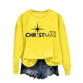 thumbnail image 6 of ShiShine Merry Christmas Fall Sweatshirt for Women Funny Xmas Shirt Long Sleeve Crewneck Pullover Tops, 6 of 6